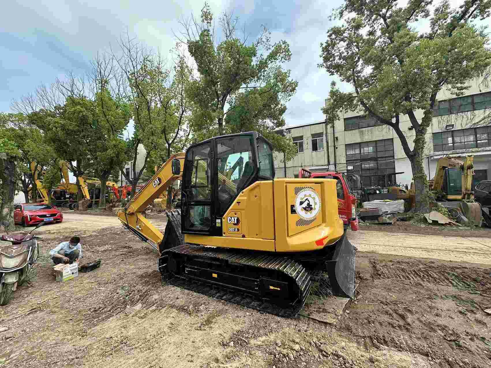 Jepang, Amerika Serikat Digunakan CAT Excavator untuk dijual 307.5 Jindongyu Machinery