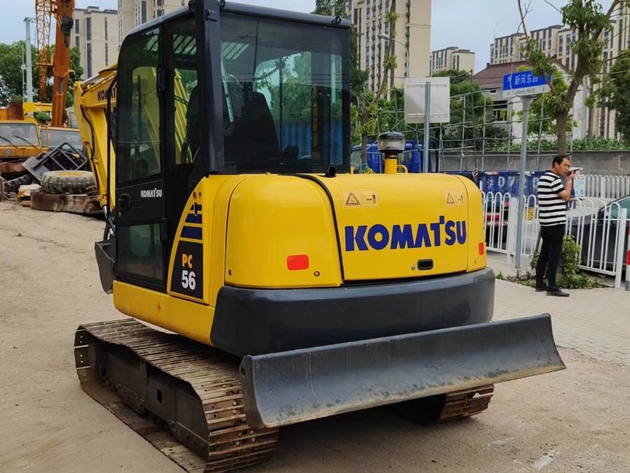 Jepang Digunakan Komatsu Excavator untuk dijual PC56-7 Jindongyu Machinery
