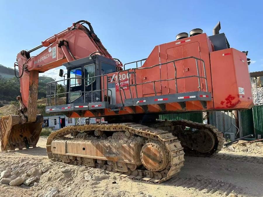 Jepang Digunakan Hitachi Excavator 120 ton untuk dijual EX1200 Jindongyu Machinery