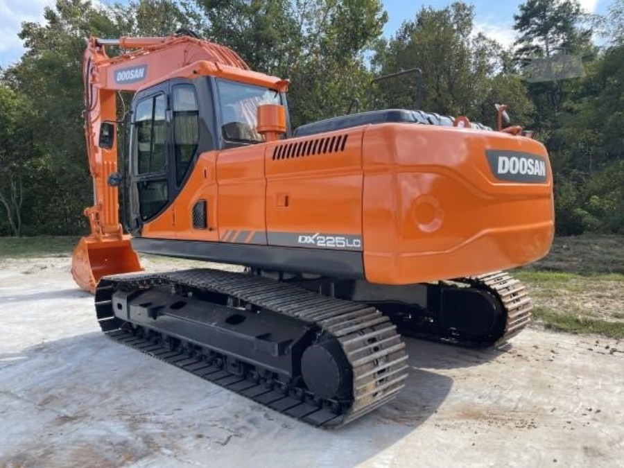 Korea Digunakan Doosan Excavator untuk dijual Second Hand DX225LC Jindongyu Mesin