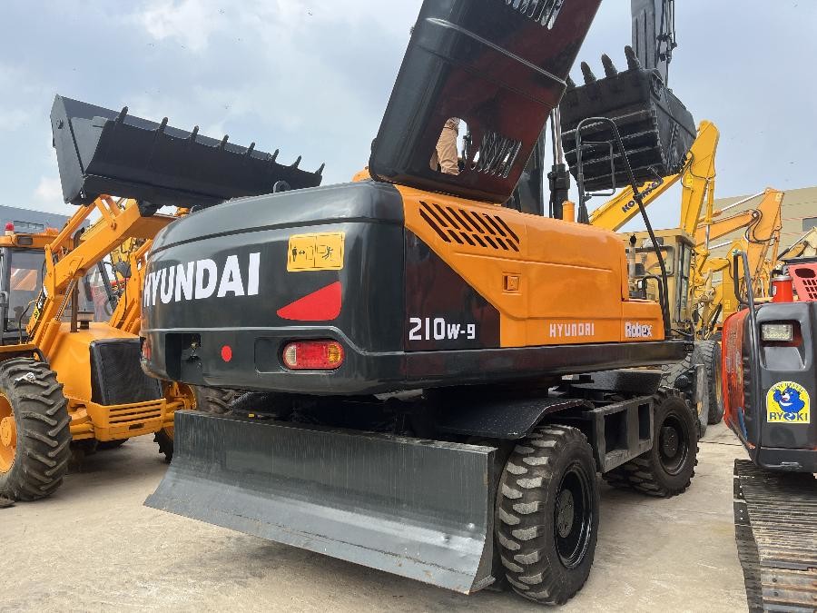 Korea Digunakan Hyundai Excavator untuk dijual Second Hand R210w-9 21 Ton Jindongyu Mesin