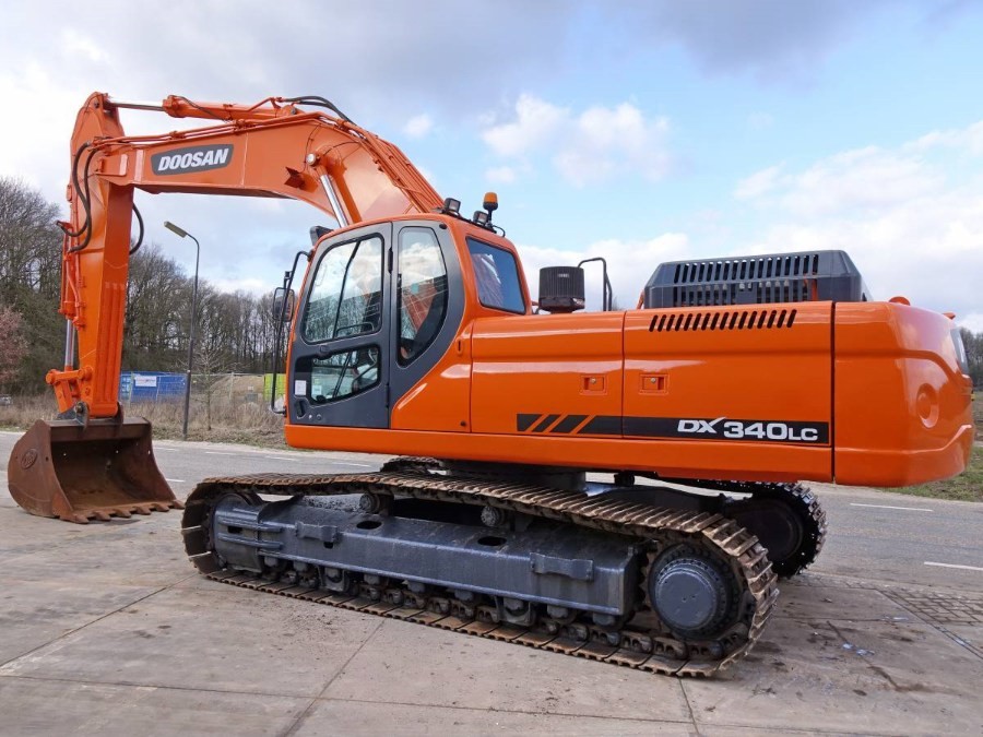 Korea Digunakan Doosan Excavator untuk dijual Second Hand DX340LC Jindongyu Mesin