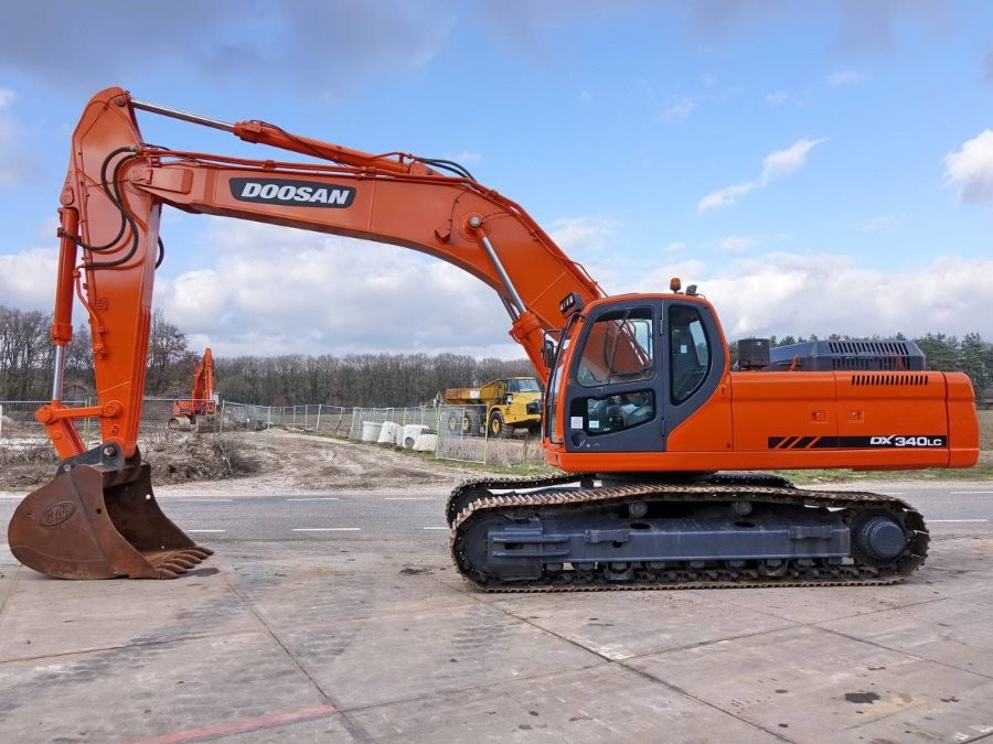 Korea Digunakan Doosan Excavator untuk dijual Second Hand DX340LC Jindongyu Mesin