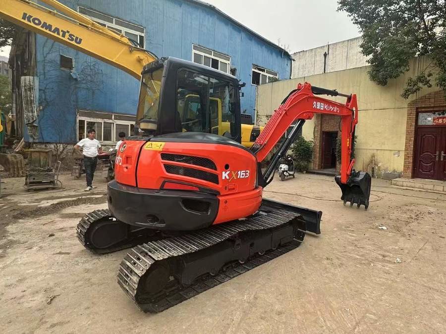 Kubota Kx163 Excavator Of High-Quality Digunakan Excavator Kx165 Kx161 Mini Hydraulic