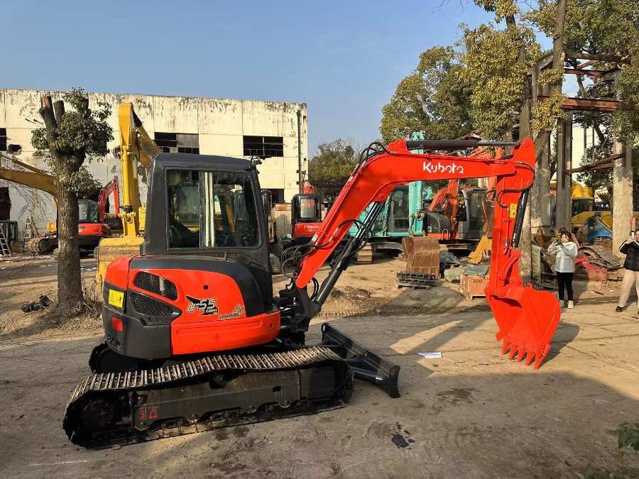 Jepang Digunakan Kubota Excavator untuk dijual Second Hand U55-4 Jindongyu Machinery