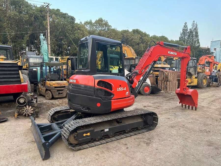 Jepang Digunakan Kubota Excavator untuk dijual Second Hand U55-4 Jindongyu Machinery