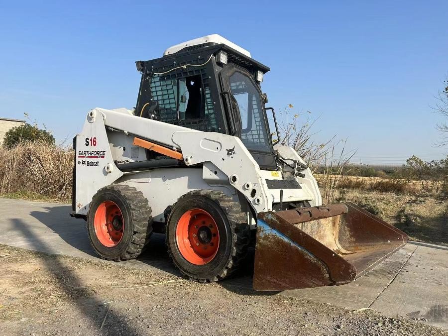 Amerika Serikat Dipakai Bobcat Skid Steer Loader untuk dijual Second Hand S16 Jindongyu Mesin