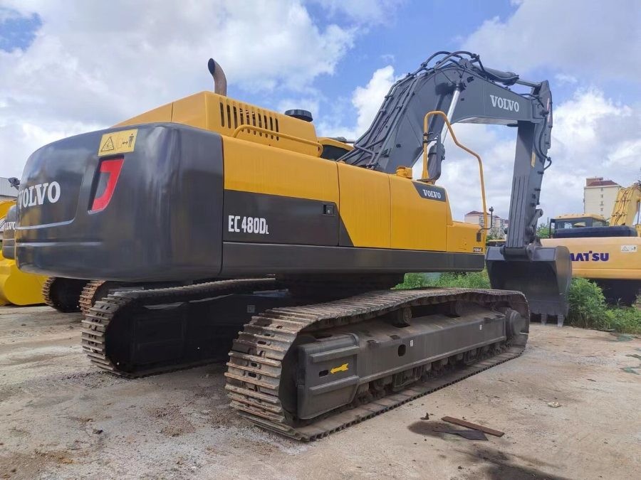 Korea Digunakan Volvo Excavator untuk dijual bekas EC480DL Jindongyu Mesin