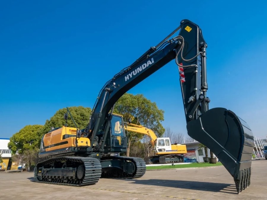 Bergerak Tipe Korea Hyundai Excavator HX230 Jindongyu Mesin