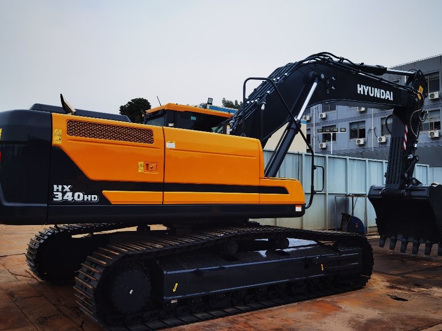 Korea Hyundai Excavator HX340HD Jindongyu Machinery Dengan Kapasitas Ember 1,44-2,3m3