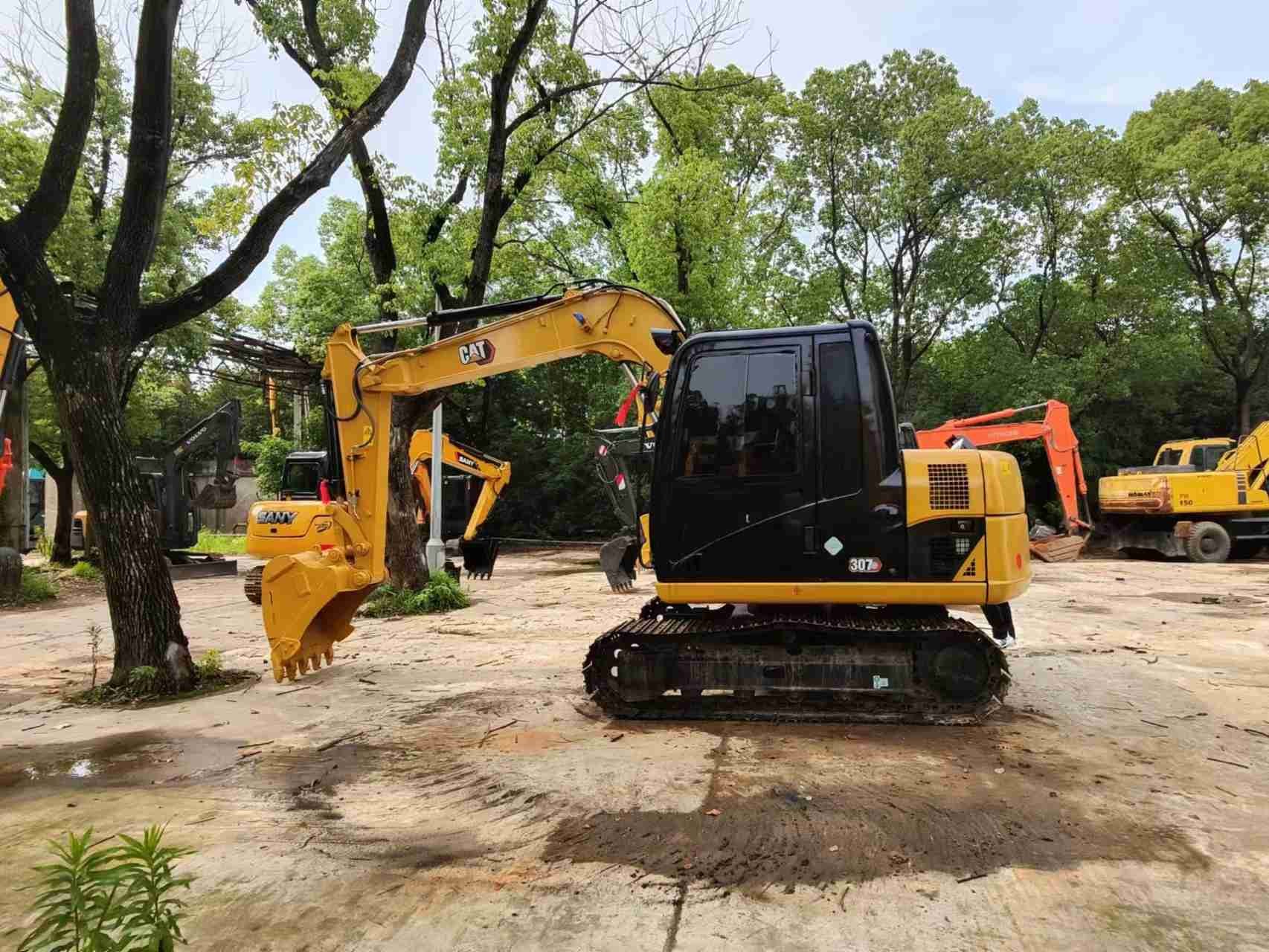 Jepang Digunakan CAT Excavator untuk dijual second hand 307D Jindongyu Mesin