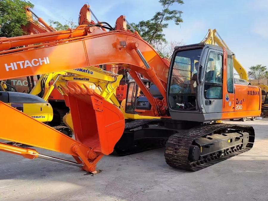 Jepang Digunakan Hitachi Excavator untuk dijual Second Hand ZX200 Jindongyu Machinery