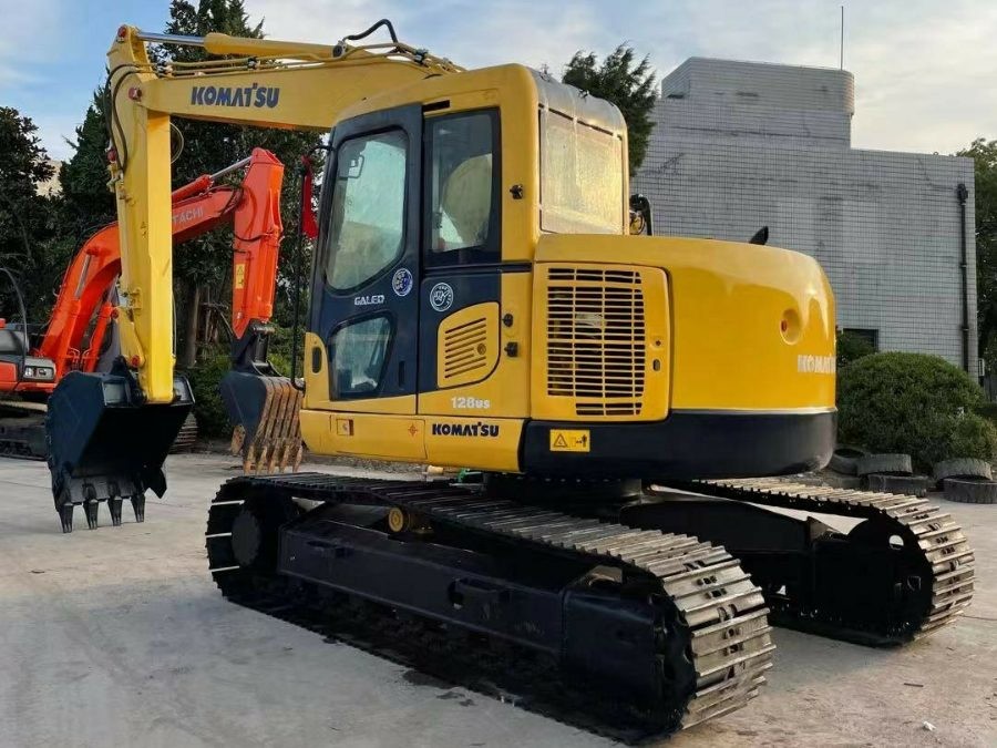 Jepang Digunakan Komatsu Excavator untuk dijual PC128US bekas Jindongyu Mesin