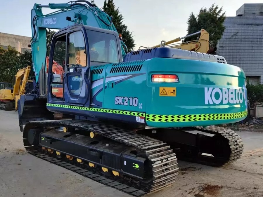 Jepang Digunakan Kobelco Excavator untuk dijual Bekas SK210 Jindongyu Mesin