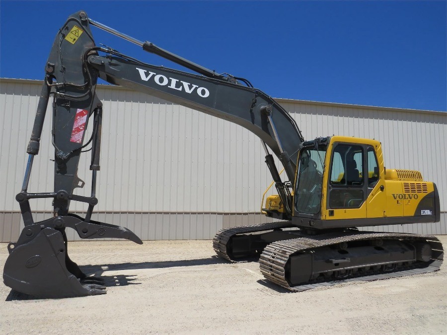 Korea Digunakan Volvo Excavator untuk dijual bekas EC210B Jindongyu Machinery
