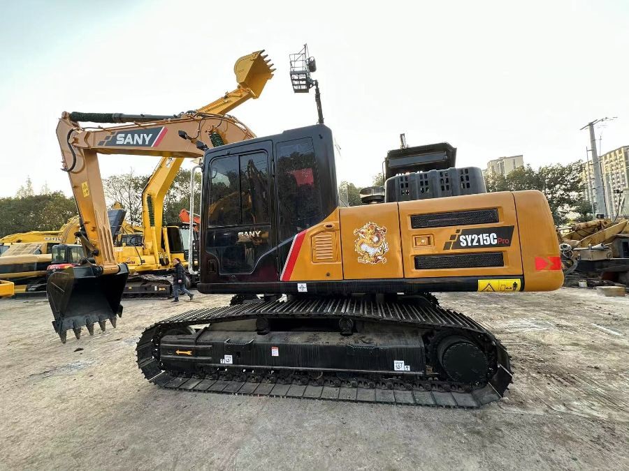 Cina Digunakan Sany Excavator untuk dijual Second Hand SY215CPro Jindongyu Mesin