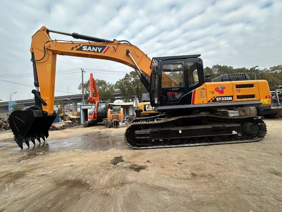 China Digunakan Sany Excavator untuk dijual Second Hand SY335H Jindongyu Mesin