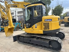 Digunakan Jepang Komatsu PC128US Crawler Excavator Performa yang baik