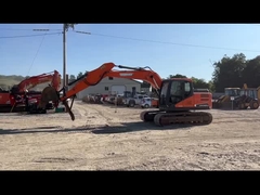 Kualitas tinggi digunakan Doosan DX140 Excavator dengan fungsi berjalan tingkat atas