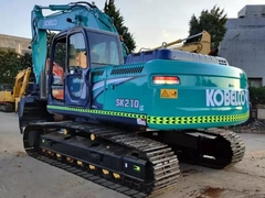 Digunakan Kobelco SK210 Excavator Dijual Di Stock Spot Barang Jual Dalam Kondisi Baik
